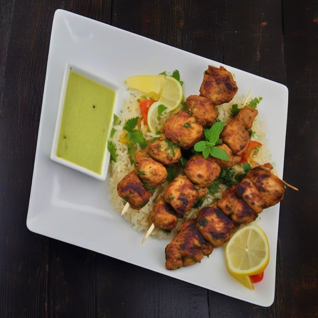 Poulet kabab combo / Chicken Kabab Combo